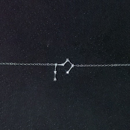 925 Sterling Silver 12 Constellation Bracelet