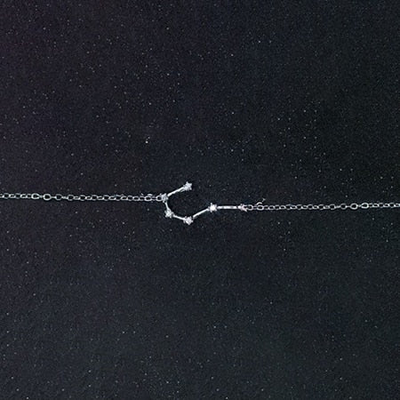 925 Sterling Silver 12 Constellation Bracelet