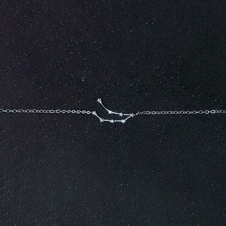 925 Sterling Silver 12 Constellation Bracelet