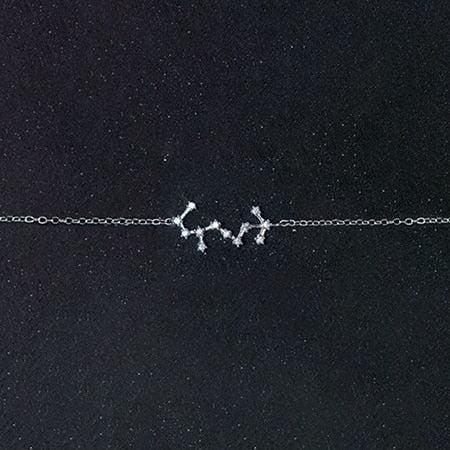 925 Sterling Silver 12 Constellation Bracelet