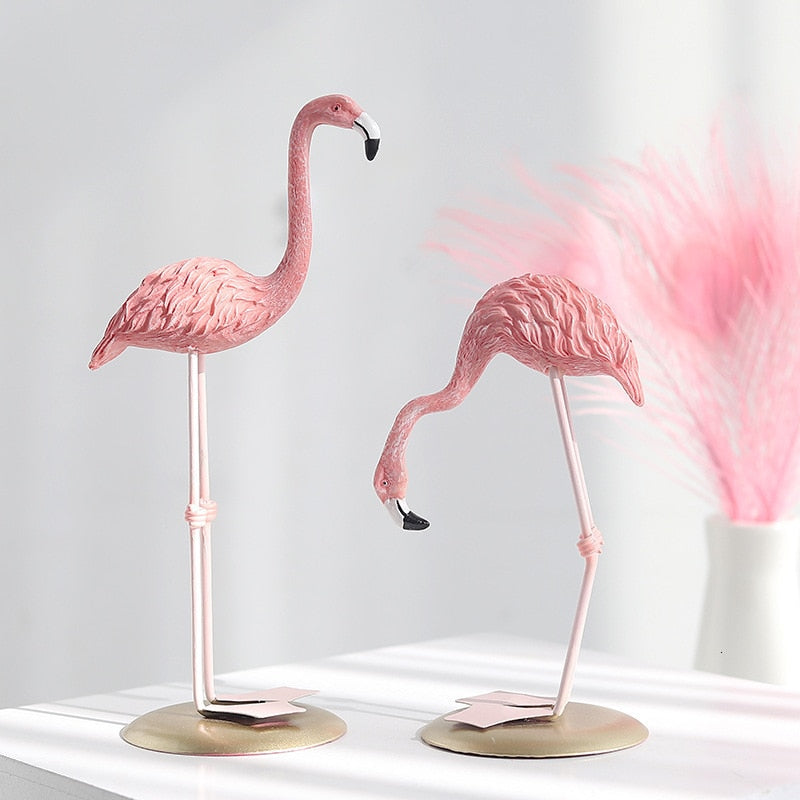 Stand Pink Flamingo Decor
