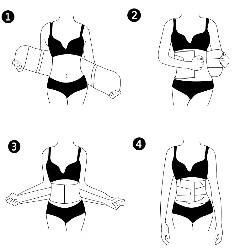 Fitness Belt Xtreme Power Thermo Body Shaper Waist Trainer