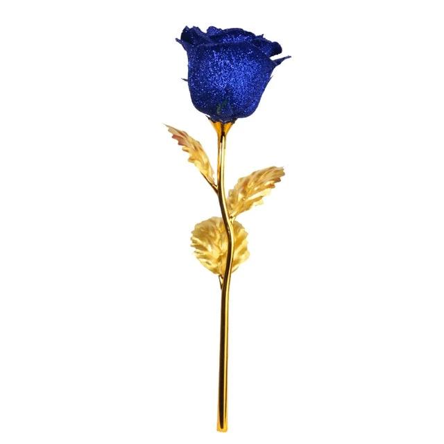 Romantic LED Fairy Artificial Galaxy Rose Flower Gift