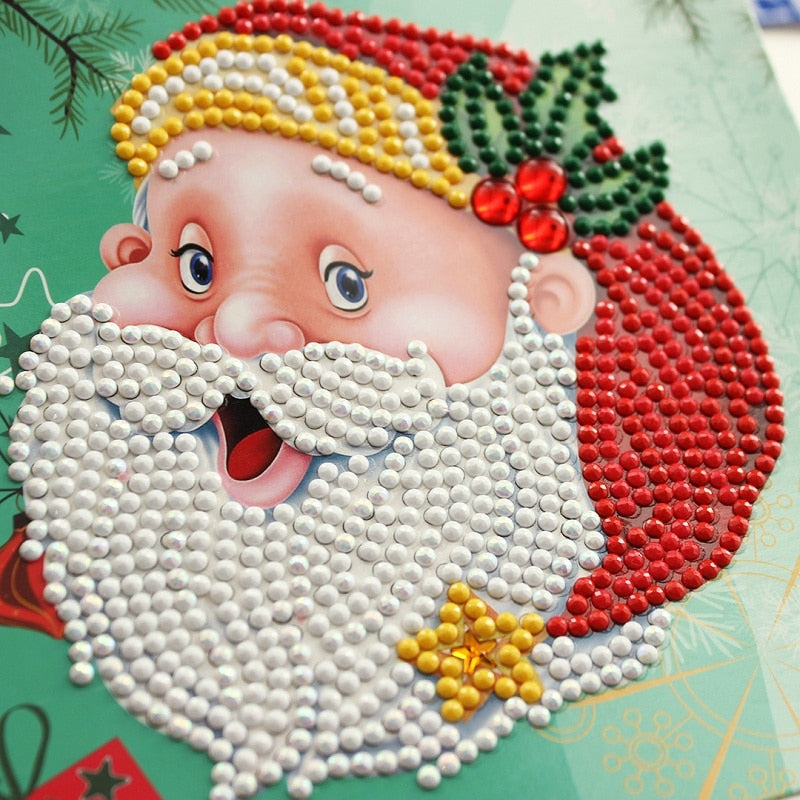 5D DIY Diamond Mosaic Greeting Cards Painting Kit