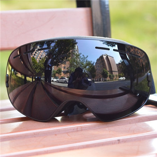 Ski Snowboard Goggles UV400 Spherical Mask Glasses