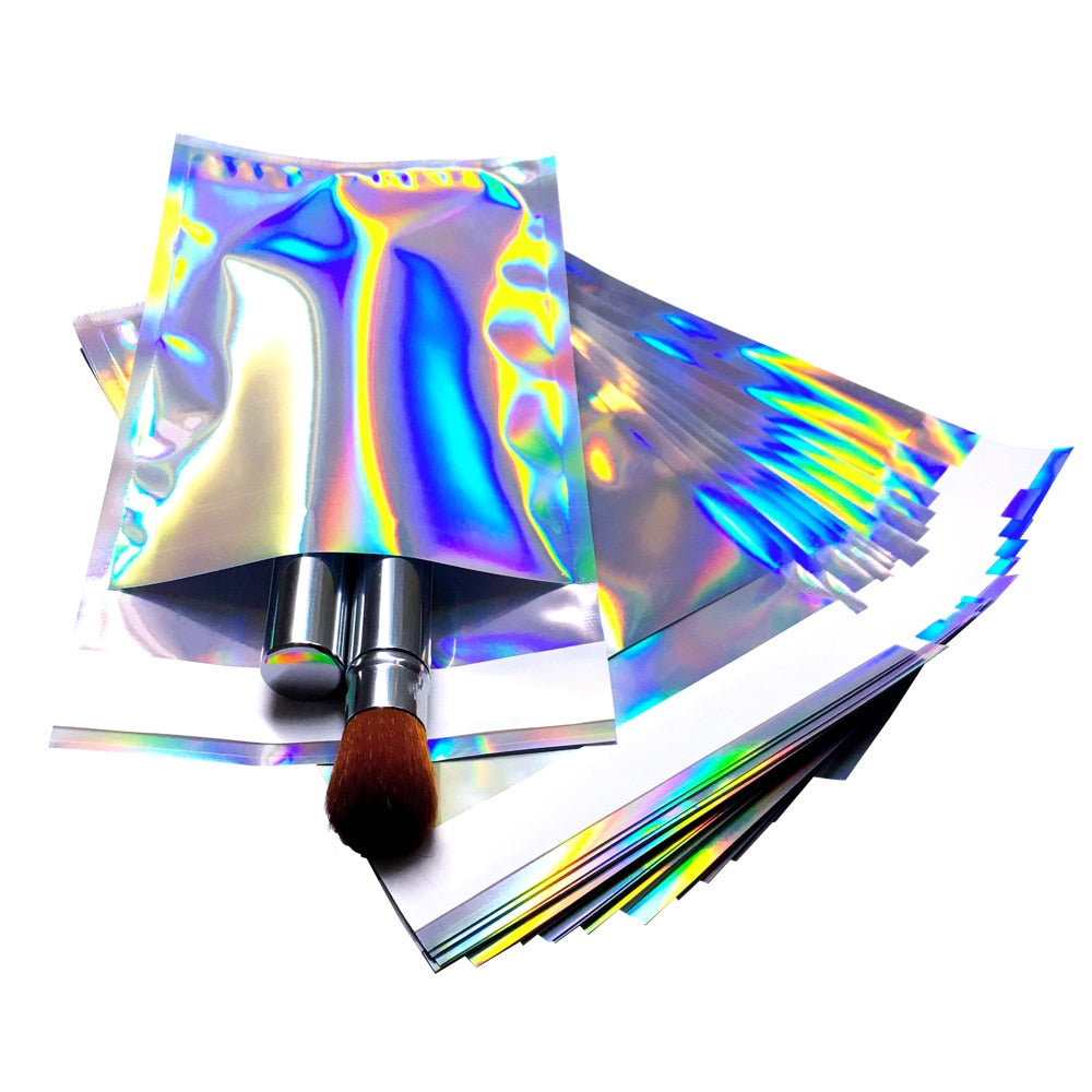100pcs Holographic Plastic Mailing Envelopes Bags