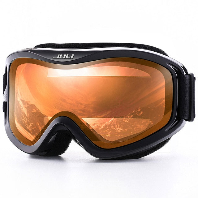 Ski Goggles Winter Snow Sports Anti-Fog Double Lens Mask Glasses Skiing Men Women