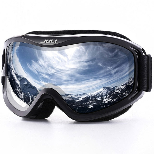 Ski Goggles Winter Snow Sports Anti-Fog Double Lens Mask Glasses Skiing Men Women