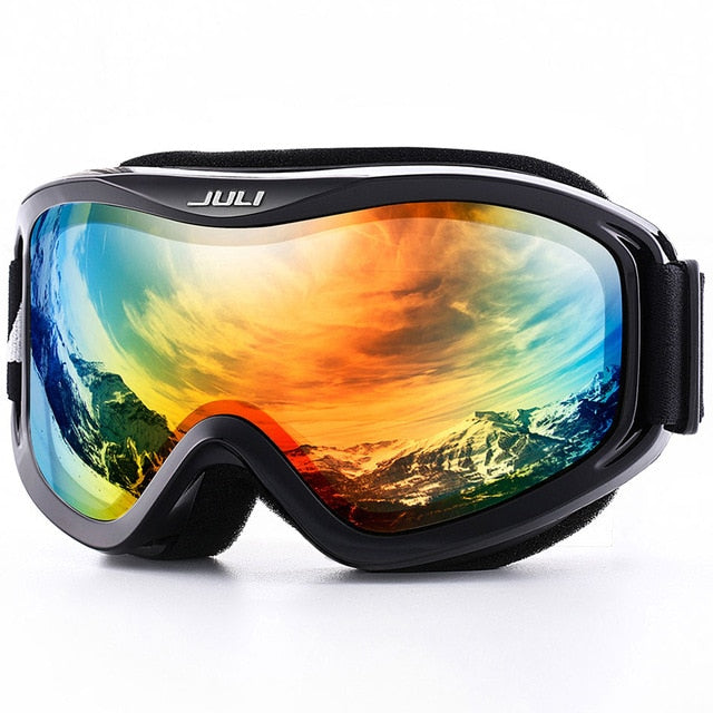 Ski Goggles Winter Snow Sports Anti-Fog Double Lens Mask Glasses Skiing Men Women