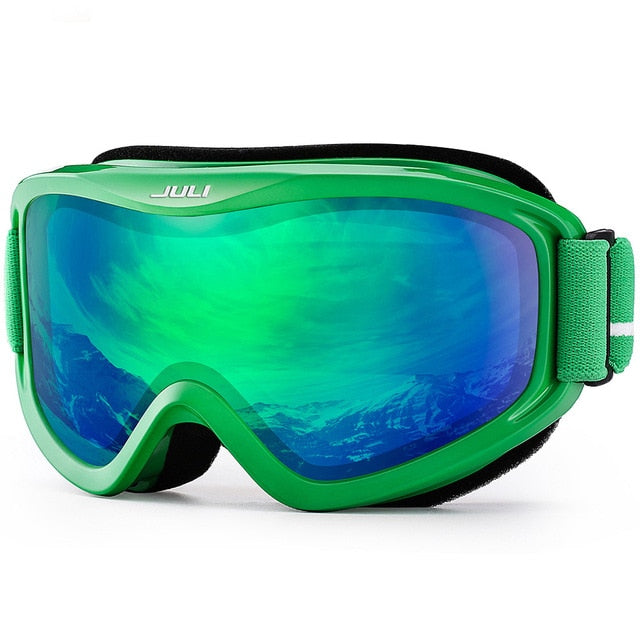 Ski Goggles Winter Snow Sports Anti-Fog Double Lens Mask Glasses Skiing Men Women