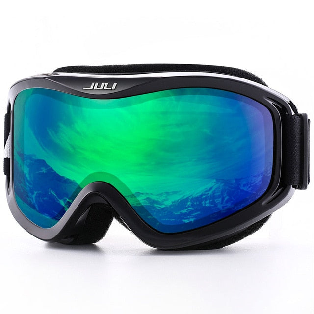 Ski Goggles Winter Snow Sports Anti-Fog Double Lens Mask Glasses Skiing Men Women