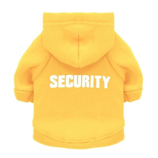 Security Cat Clothes Pet Costume