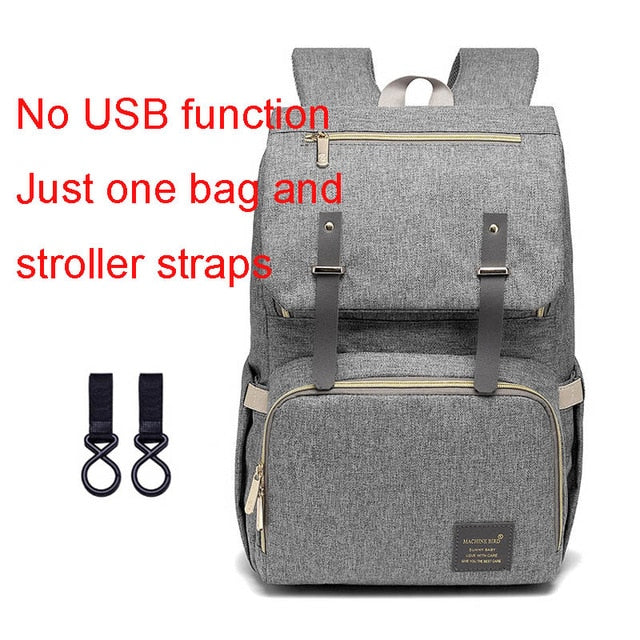 Denim Diaper Backpack Maternity Baby Care