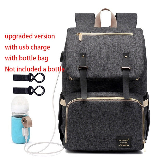 Denim Diaper Backpack Maternity Baby Care