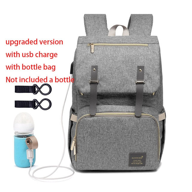 Denim Diaper Backpack Maternity Baby Care