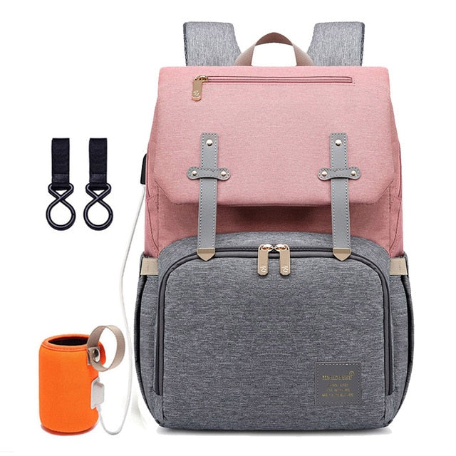 Denim Diaper Backpack Maternity Baby Care