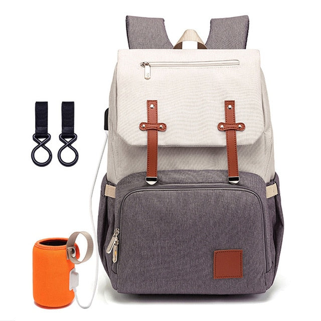 Denim Diaper Backpack Maternity Baby Care