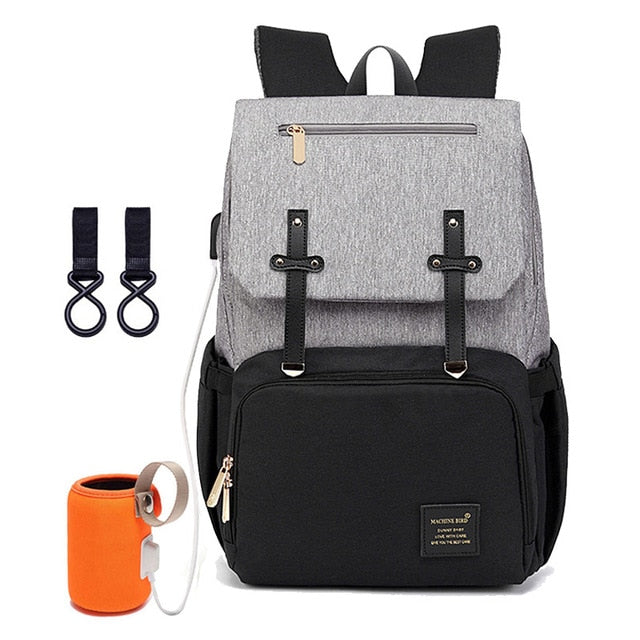 Denim Diaper Backpack Maternity Baby Care