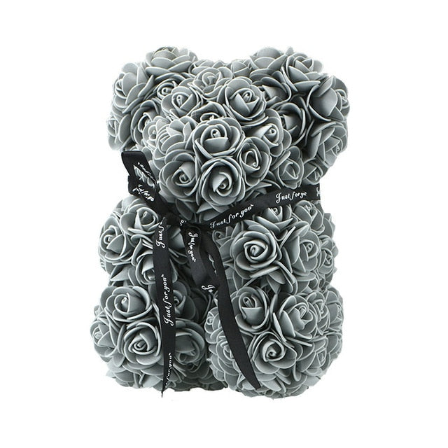 Rose Teddy Bear Unicorn Flower Gift