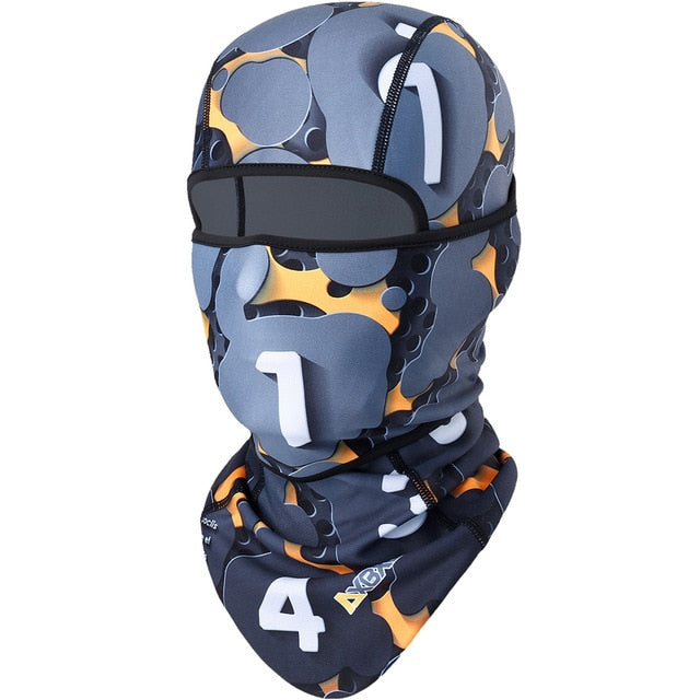Winter Fleece Scarf Face Mask Helmet Liner