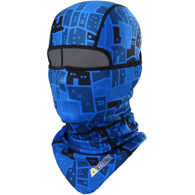 Winter Fleece Scarf Face Mask Helmet Liner