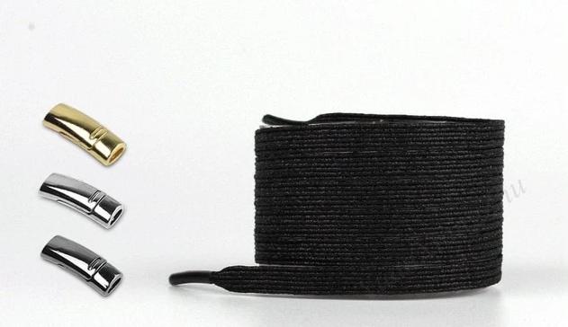 Magnetic Shoelaces Elastic Colorful Flat Shoe No Tie
