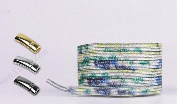 Magnetic Shoelaces Elastic Colorful Flat Shoe No Tie