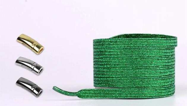 Magnetic Shoelaces Elastic Colorful Flat Shoe No Tie
