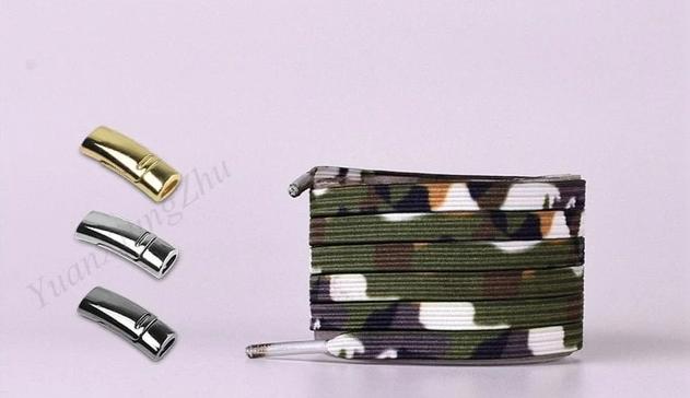 Magnetic Shoelaces Elastic Colorful Flat Shoe No Tie