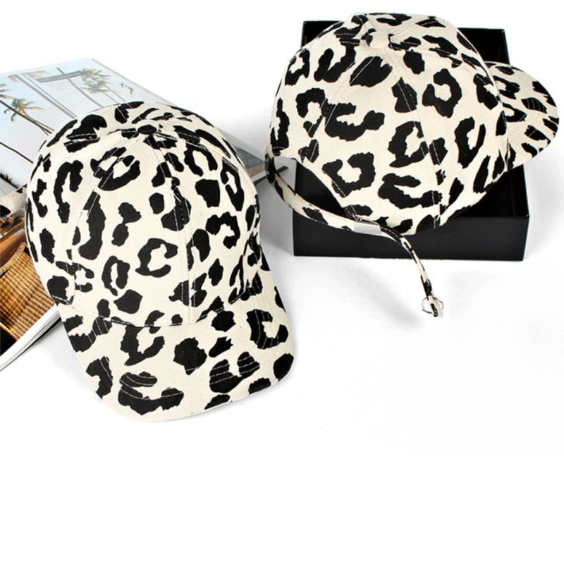 Leopard Cheetah Print Baseball Cap