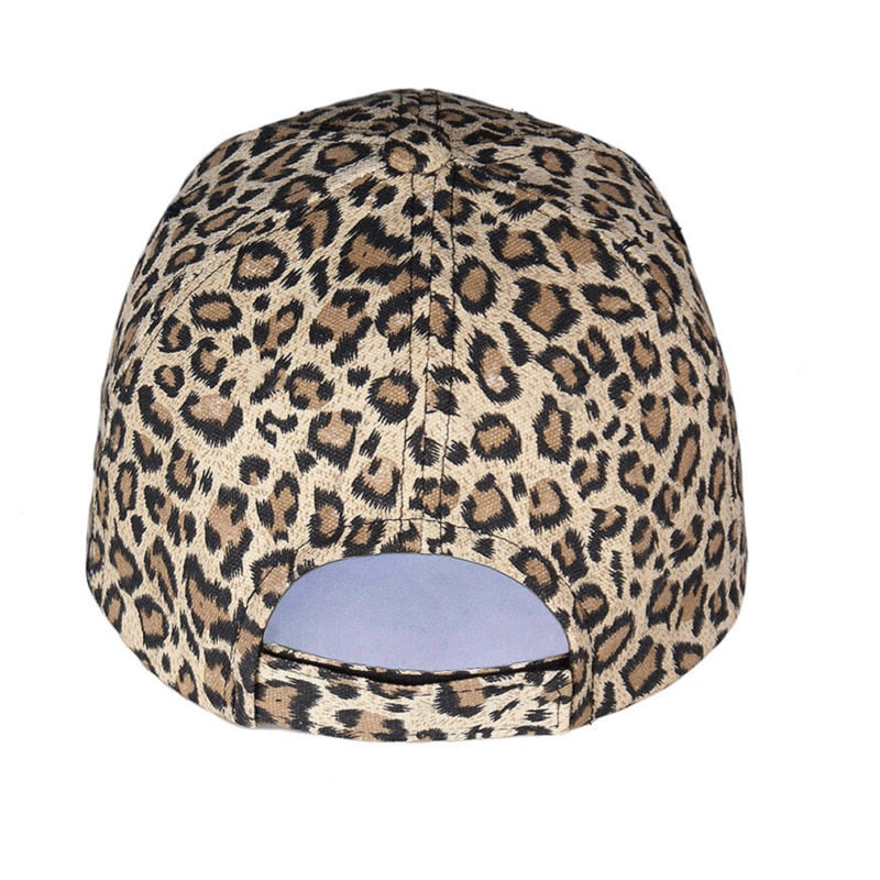 Leopard Cheetah Print Baseball Cap
