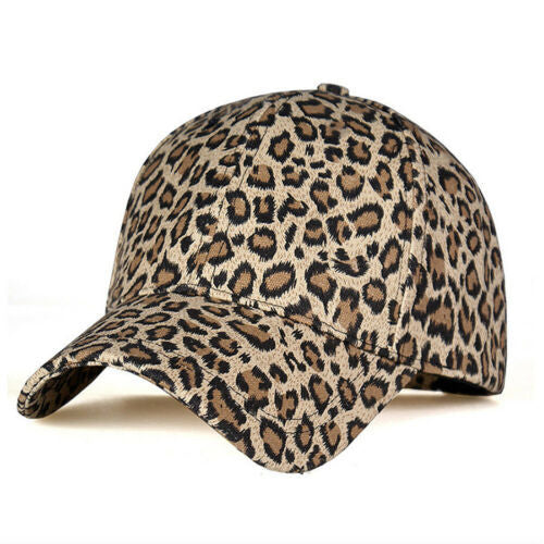 Leopard Cheetah Print Baseball Cap