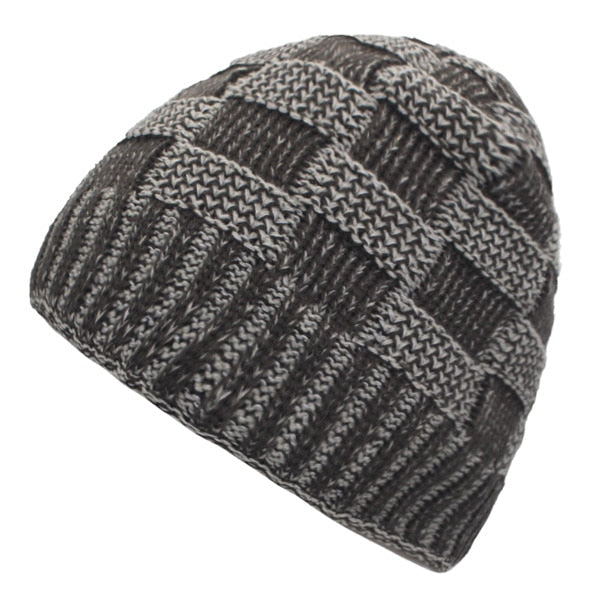 Skullies Beanies Winter Fur Knitted Hats