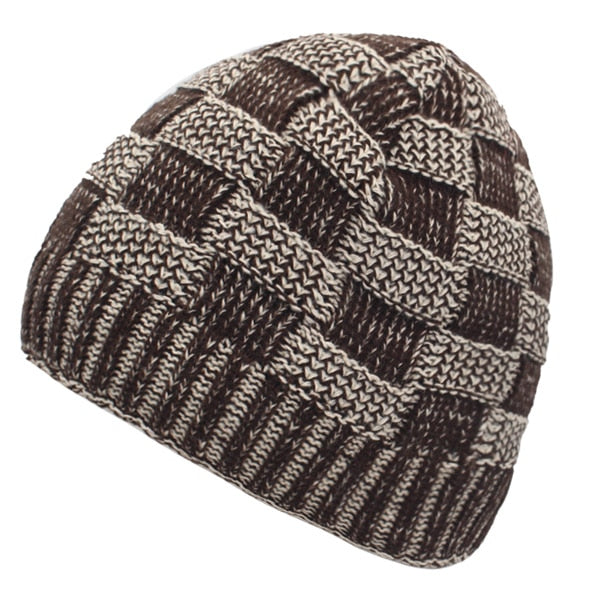Skullies Beanies Winter Fur Knitted Hats