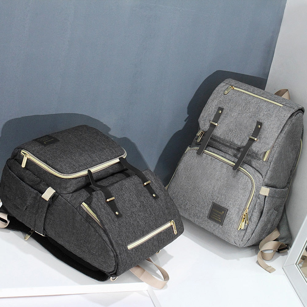 Denim Diaper Backpack Maternity Baby Care