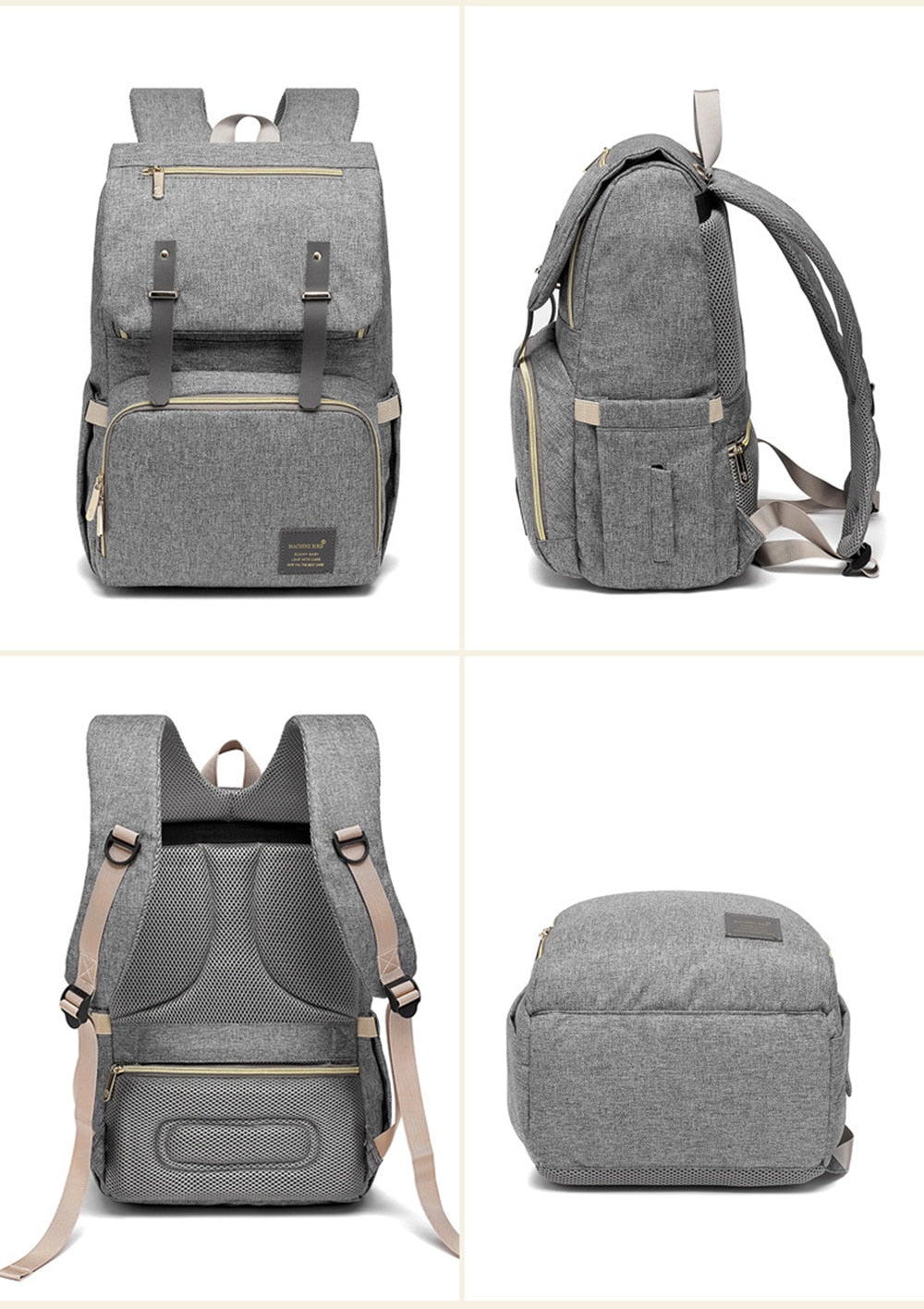 Denim Diaper Backpack Maternity Baby Care