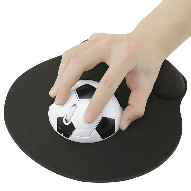 Soccer Ball Wireless USB Computer Mouse