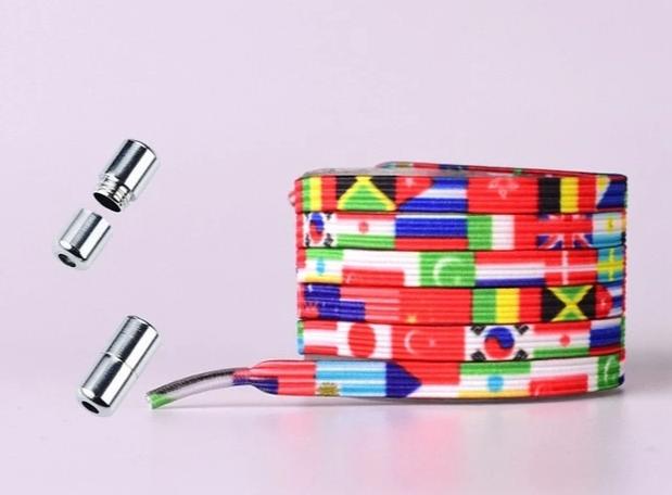 Colorful Elastic Casual Sneakers Shoelaces