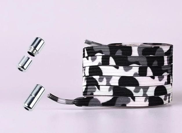 Colorful Elastic Casual Sneakers Shoelaces