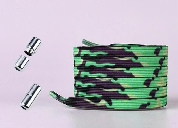 Colorful Elastic Casual Sneakers Shoelaces