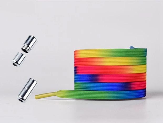 Colorful Elastic Casual Sneakers Shoelaces