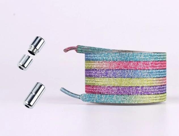 Colorful Elastic Casual Sneakers Shoelaces