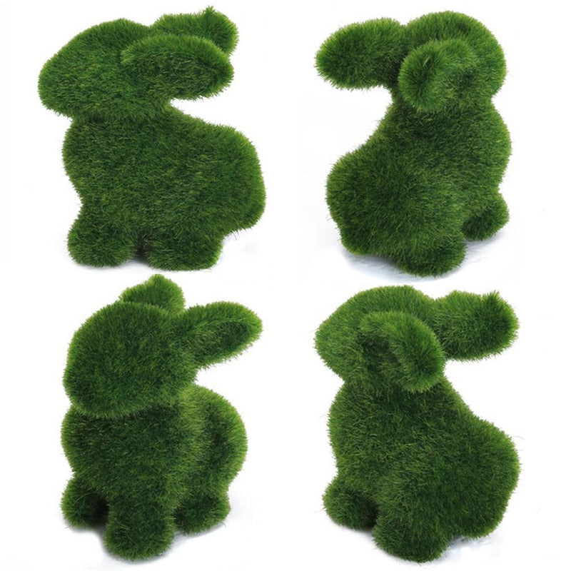 Artificial Turf Grass Animal Easter Rabbit