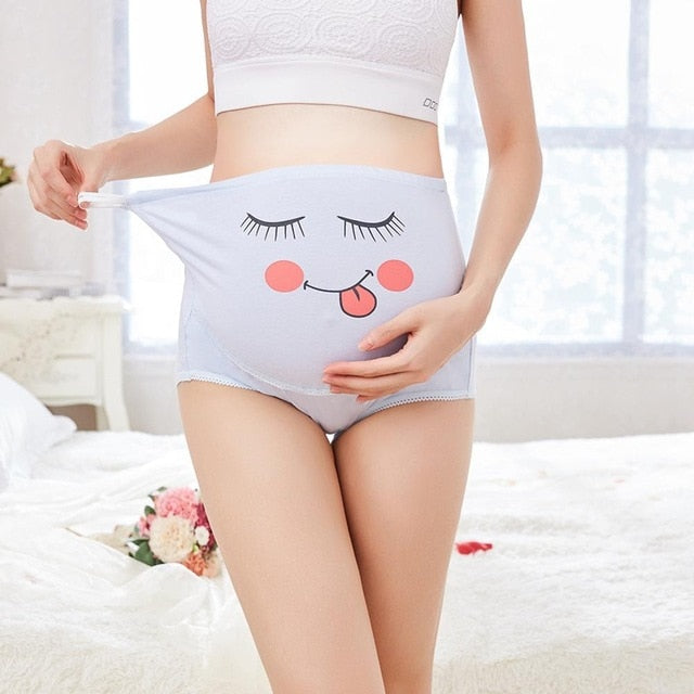 Cotton High Waist Maternity Underwear
