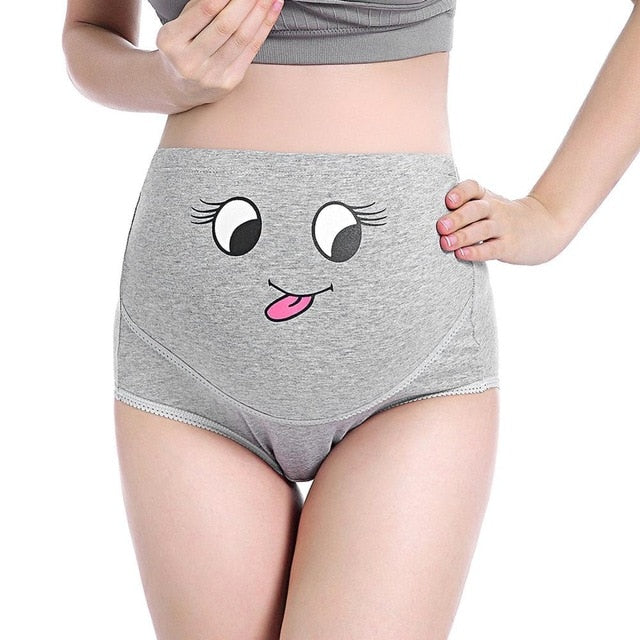 Cotton High Waist Maternity Underwear