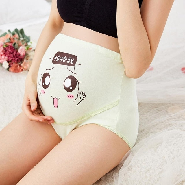 Cotton High Waist Maternity Underwear