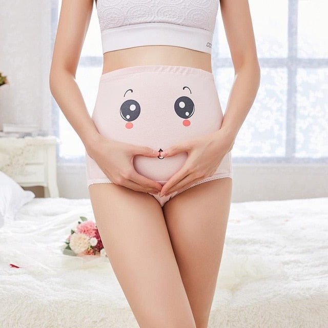 Cotton High Waist Maternity Underwear