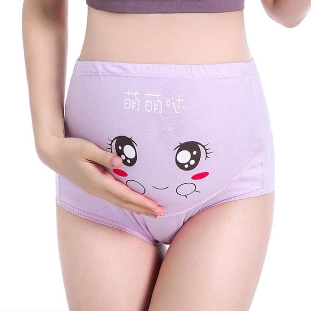 Cotton High Waist Maternity Underwear