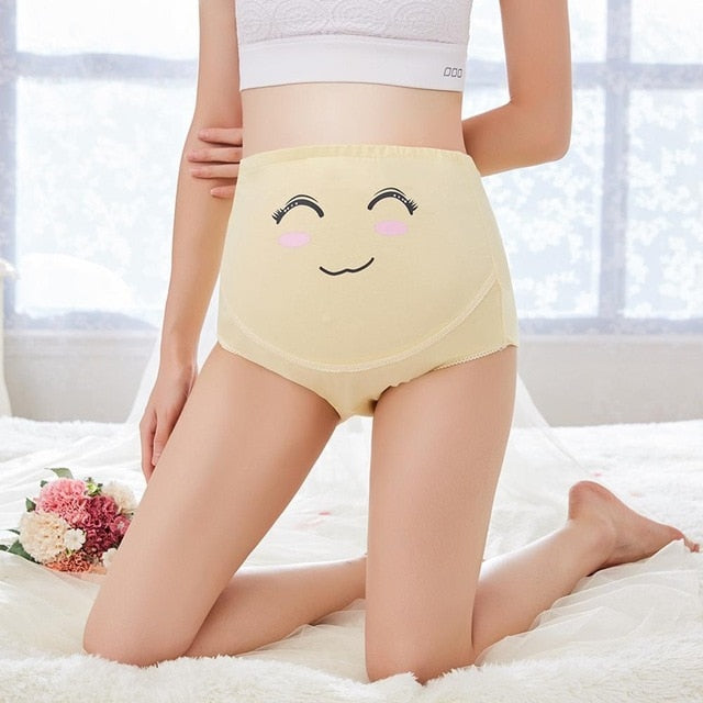 Cotton High Waist Maternity Underwear