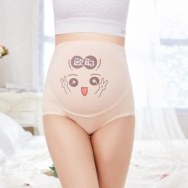 Cotton High Waist Maternity Underwear